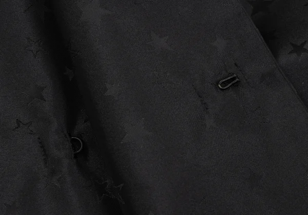 COMME des GARCONS Star Patterned Round Collar Coat K-164098_009