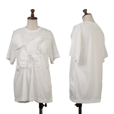 COMME des GARCONS Front Gathered Design T Shirt