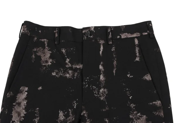 COMME des GARCONS Wool Patterned Cropped Pants K-164101_002