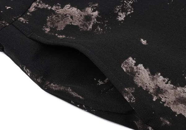 COMME des GARCONS Wool Patterned Cropped Pants K-164101_004