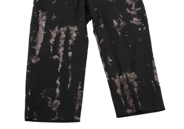 COMME des GARCONS Wool Patterned Cropped Pants K-164101_007