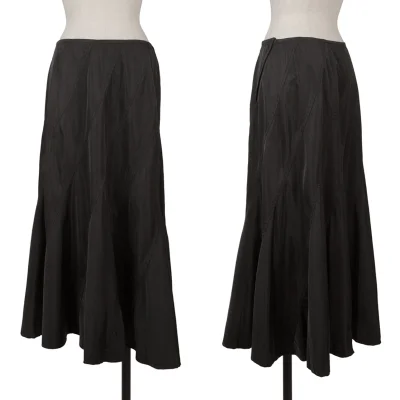 tricot COMME des GARCONS Dyed Nylon Curve Switching Skirt