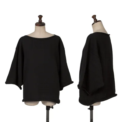 tricot COMME des GARCONS Wool Nylon Flat Design Knit Sweater