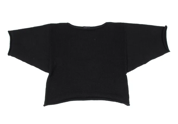 tricot COMME des GARCONS Wool Nylon Flat Design Knit Sweater K-164106_002