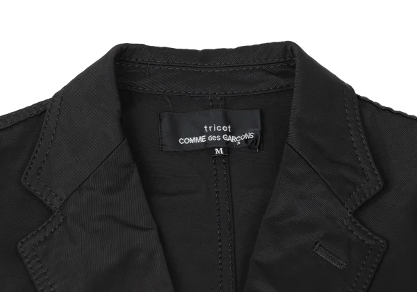 tricot COMME des GARCONS Nylon Cotton Jacket K-164107_004