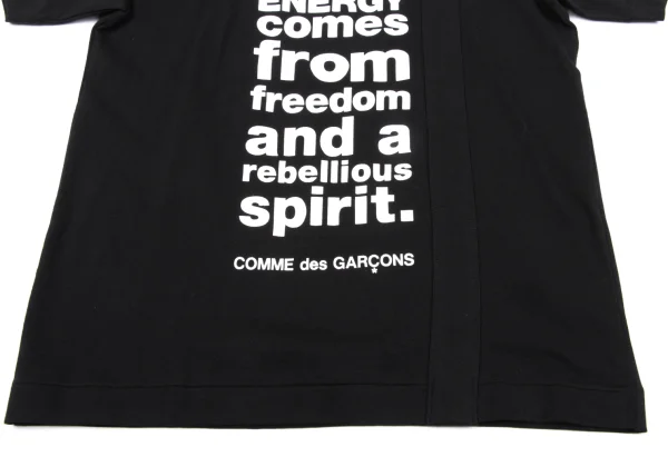 COMME des GARCONS Message Printed T Shirt K-164110_007