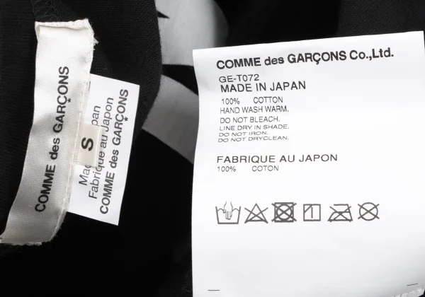 COMME des GARCONS Message Printed T Shirt K-164110_012