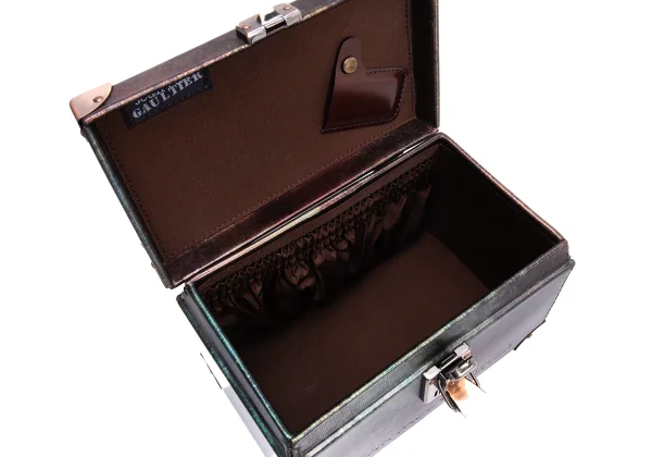 Jean Paul GAULTIER Verdigris Cyber Vanity Bag K-164114_015
