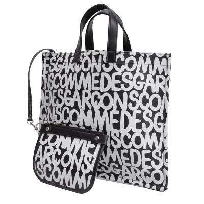 COMME des GARCONS×baanai Printed PVC Tote Bag
