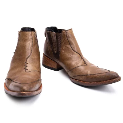 JPG by GAULTIER Side Gore Stitch Leather Boots