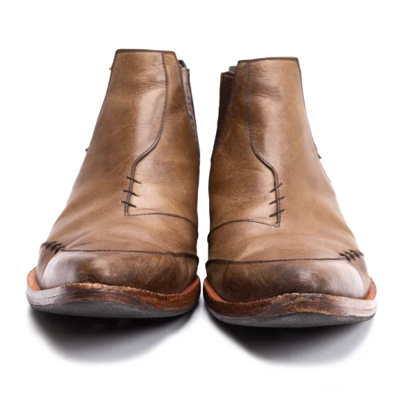 JPG by GAULTIER Side Gore Stitch Leather Boots K-164116_004