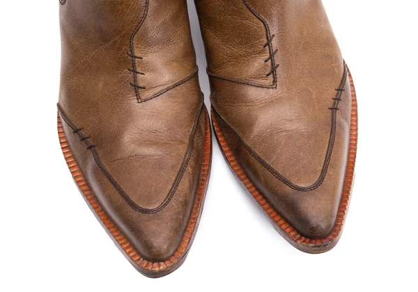 JPG by GAULTIER Side Gore Stitch Leather Boots K-164116_006