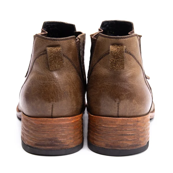 JPG by GAULTIER Side Gore Stitch Leather Boots K-164116_010