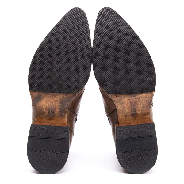 JPG by GAULTIER Side Gore Stitch Leather Boots K-164116_012