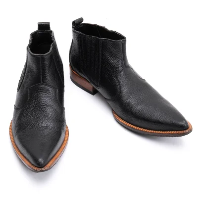 JPG by GAULTIER Side Gore Western Leather Boots