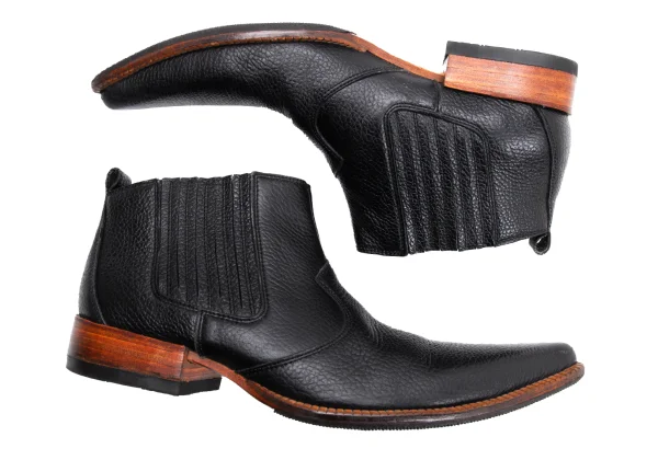 JPG by GAULTIER Side Gore Western Leather Boots K-164117_003