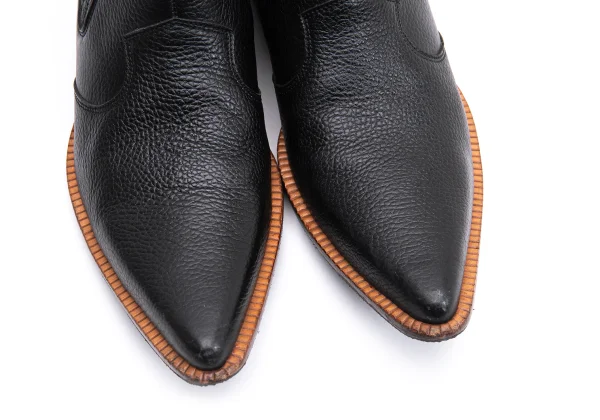 JPG by GAULTIER Side Gore Western Leather Boots K-164117_006