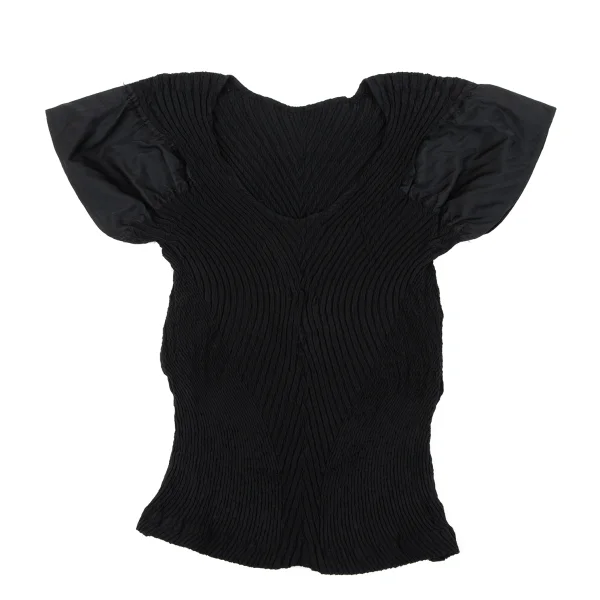 ISSEY MIYAKE Steam Stretch Switching T Shirt K-164121_002