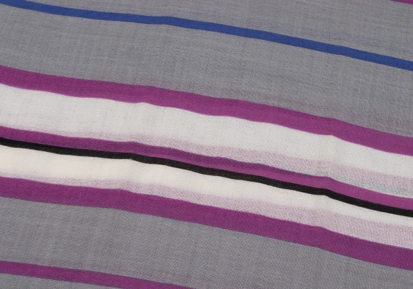 SONIA RYKIEL Wool Stripe Stole K-164122_002