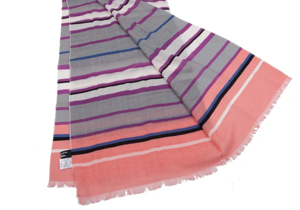 SONIA RYKIEL Wool Stripe Stole K-164122_007