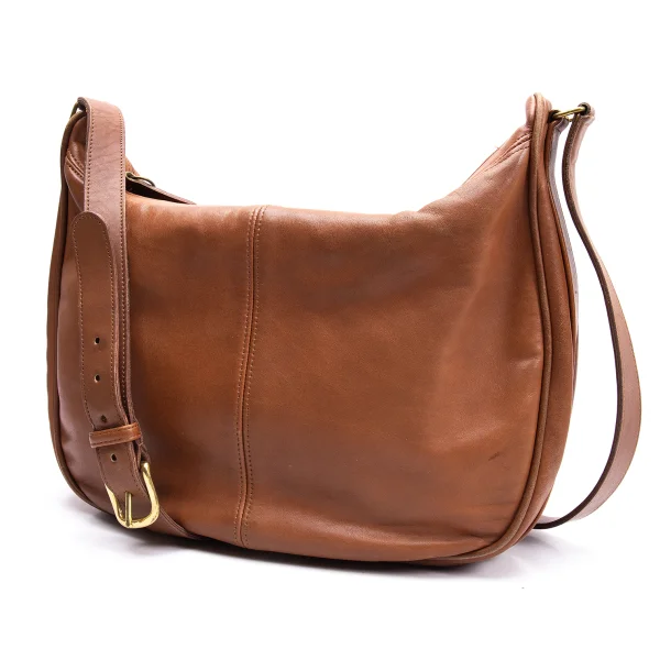 COACH Leather Shoulder Bag Brown  K-164124_001