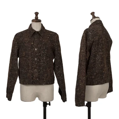 A.P.C. Patterned Cotton Oiled Jacket