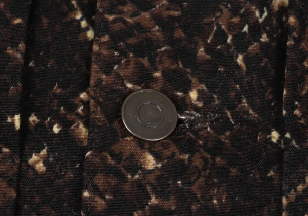 A.P.C. Patterned Cotton Oiled Jacket K-164127_005