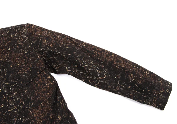 A.P.C. Patterned Cotton Oiled Jacket K-164127_006