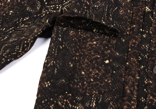 A.P.C. Patterned Cotton Oiled Jacket K-164127_009