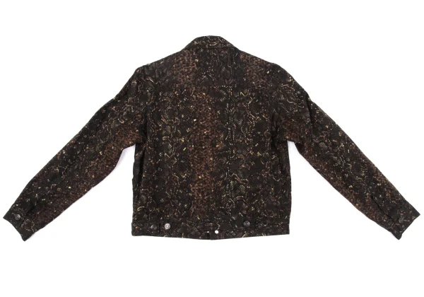 A.P.C. Patterned Cotton Oiled Jacket K-164127_011