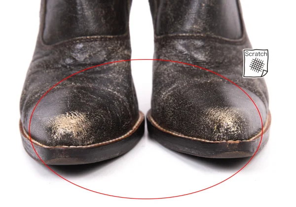 MIU MIU Crack Leather Double Zip Pin Heel Boots K-164129_004