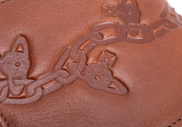 Vivienne Westwood MAN Chain Orb Emboss Leather Wallet K-164131_005