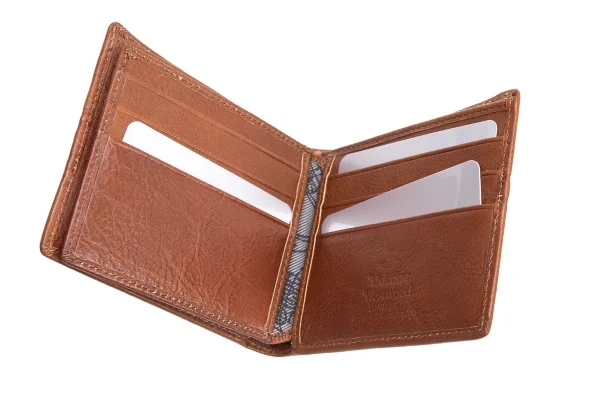 Vivienne Westwood MAN Chain Orb Emboss Leather Wallet K-164131_010