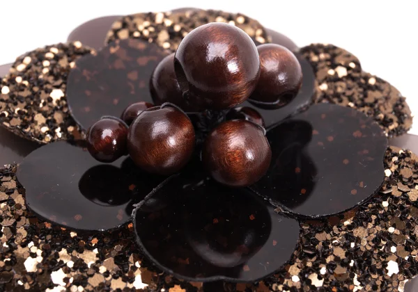 cacharel Lame Floral Broach K-164132_002