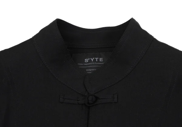 s'yte Wool Gaba Stand Collar Chinese Jacket K-164133_003