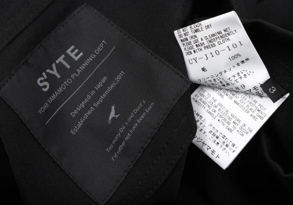 s'yte Wool Gaba Stand Collar Chinese Jacket K-164133_015