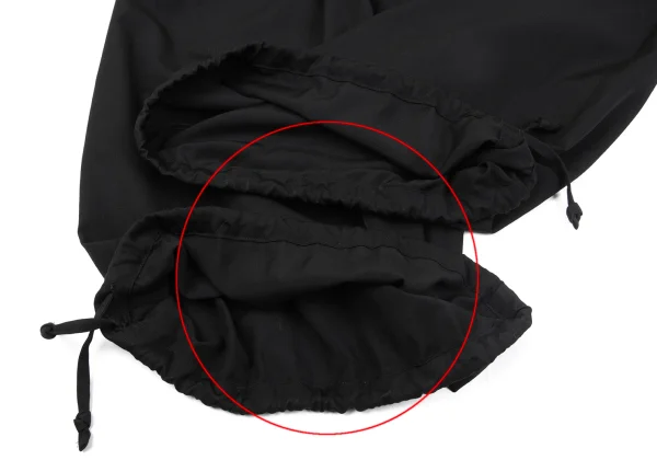 Yohji Yamamoto POUR HOMME Wool Gaba Tuck Balloon Pants K-164137_008