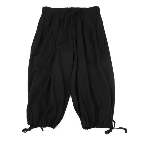 Yohji Yamamoto POUR HOMME Wool Gaba Tuck Balloon Pants K-164137_010