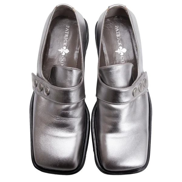 PATRICK COX Strap Metallic Leather Shoes K-164140_002
