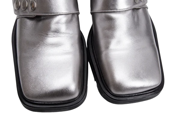 PATRICK COX Strap Metallic Leather Shoes K-164140_005