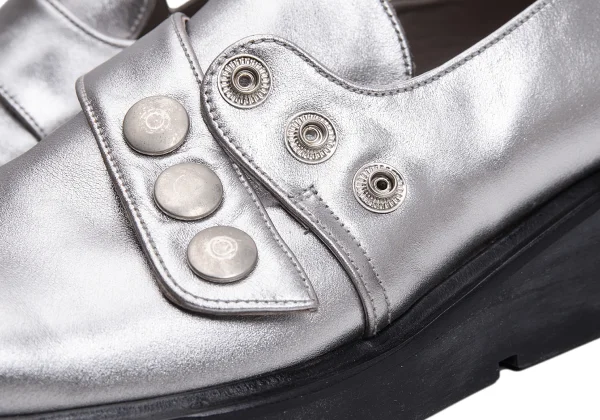 PATRICK COX Strap Metallic Leather Shoes K-164140_009