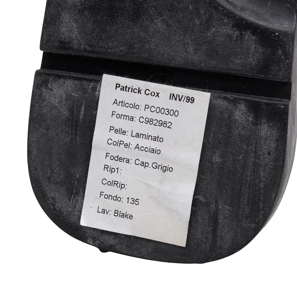 PATRICK COX Strap Metallic Leather Shoes K-164140_015