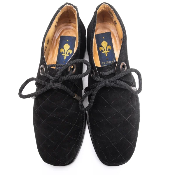 PATRICK COX Quilted Suede Boots K-164141_002