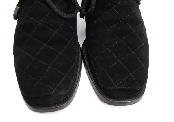 PATRICK COX Quilted Suede Boots K-164141_005