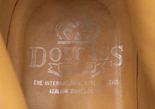 DOUCAL'S Medallion Side Zipper Suede Boots K-164142_014