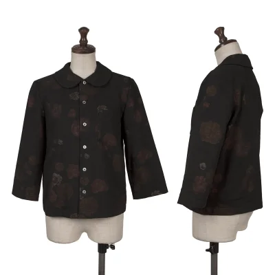 tricot COMME des GARCONS Inside Floral Print Design Jacket