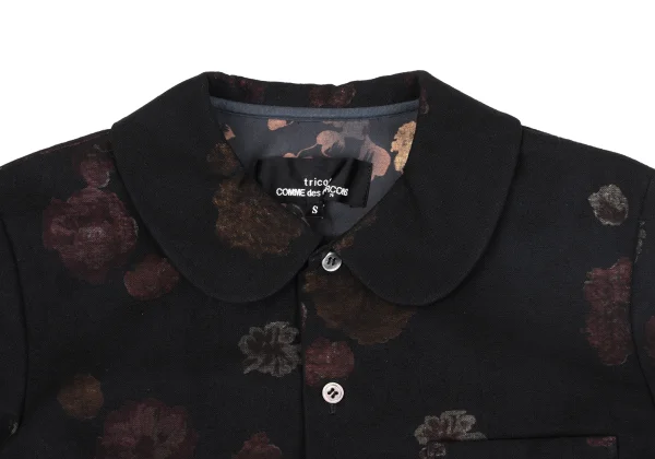 tricot COMME des GARCONS Inside Floral Print Design Jacket K-164148_004