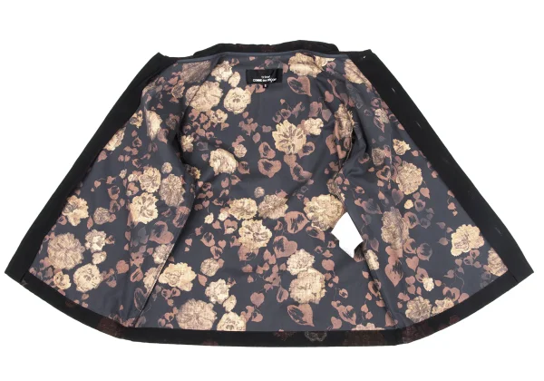 tricot COMME des GARCONS Inside Floral Print Design Jacket K-164148_010