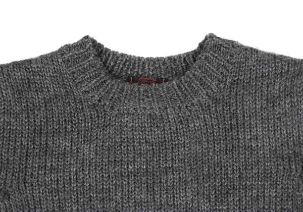 Jean Paul GAULTIER CLASSIQUE Wool striped Sleeve Knit Sweater K-164154_003