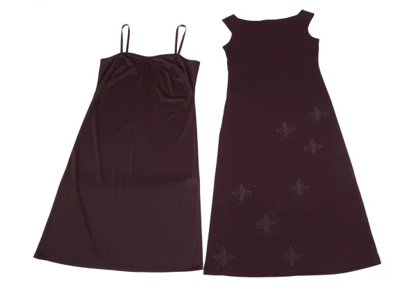 Sybilla Poly Beads Embroidery Sleeveless Dress K-164155_010